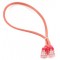Patch Cord 0.25m, Red, PP12-0.25M/R, Cat.5E, molded strain relief 50u" plugs