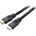 Cable HDMI  Zignum "Basic" K-HDE-SKB-0500.B, 5 m, High Speed HDMI® Cable with Ethernet, male-male, with gold plated contacts, double shielded, with dust caps