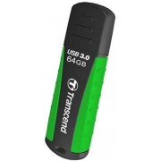Флешка Transcend JetFlash 810,64 GB, USB3.0, Black-Green