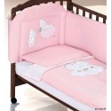 Комплект постельного белья ITALBABY "Nuvola" розовый