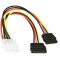 Gembird CC-SATA-PSY 2*Serial ATA 15 cm power cable (Кабель питания SATA на 2 устройства)