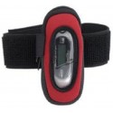 Ednet E65060 MP3 Player Case Runner, Red/Black