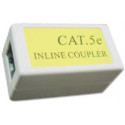 Cat. 5E LAN coupler, white color, NCA-LC5E-001
