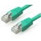 FTP Patch Cord 0.5m, Green, PP22-0.5M/G, Cat.5E, molded strain relief 50u" plugs