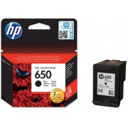 HP #650 Black Ink Cartridge for DeskJet 2515/3515 AiO, 360 pages