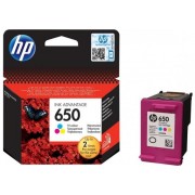 HP #650 Tri-Colour Ink Cartridge for DeskJet 2515/3515 AiO, 200 pages