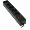 Surge Protector 5 Sockets, 4.5m, Ultra Power, black, UP3-B-15PPB