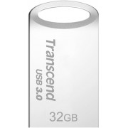 Флешка Transcend JetFlash 710S, 32GB, USB3.0, Silver, Metal Case