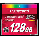 128GB CompactFlash Card, Hi-Speed  800X, Transcend "TS128GCF800" (R/W: 140/65MB/s)
