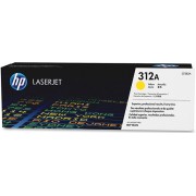 HP 312A (CF382A) Yellow Original LaserJet Toner Cartridge (up to 2700 pages)