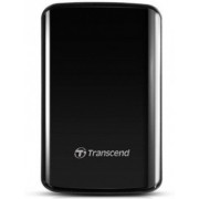 2.0TB (USB3.0) 2.5" Transcend "StoreJet 25A3", Black, Anti-Shock, One Touch Backup