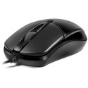 Mouse SVEN  RX-112, Black, Optical 800dpi, USB, weight 88g