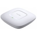 N300 Wireless  TP-LINK EAP110, Wireless N Ceiling Mount Access Point, 300Mbps 2.4GHz, 802.11n/g/b, Passive PoE Supported, Multi-SSID, with 2*3dbi internal antennas, Captive portal, Reboot Schedule, Rate limit on per SSID