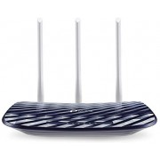 "Wireless Router TP-LINK ""Archer C20"", AC750 Dual Band Wireless Router
Supports 802.11ac standard - the next generation of Wi-Fi
Simultaneous 2.4GHz 300Mbps and 5GHz 433Mbps connections for 733Mbps of total available bandwidth
2 external antennas pro