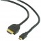 "Cable HDMI male to HDMI female 4.5m Gembird male-female, V1.4, Black, CC-HDMI4X-15 CC-HDMI4-10 HDMI v.1.4 male-male cable, 3.0 m, bulk package"