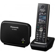 "DECT SIP Phone Panasonic KX-TGP600RUB
• : Элегантный дизайн и цветной ЖК-дисплей (1,8 дюйма) беспроводной трубки с подсветкой; 
• : Кириллица на дисплее;
• : Возможность подключения 8 трубок (KX-TPA60, KX-TPA65) к одной базе
• : Звук HD-качества (G.7