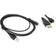 Cable Micro USB2.0,  Micro B - AM, 1.8 m,  Gembird, 90 degree bent connector, CCP-mUSB2-AMBM90-6