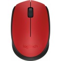 Мышь Logitech M171 Wireless Mouse Red-Black USB