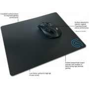 "Logitech G440 Gaming Mouse Pad
P/N 943-000099
Width: 340 mm
Depth: 280 mm
Thickness: 3 mm
Weight: 229 g"