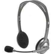   Logitech Stereo Headset H111, Headset: 20Hz-20kHz, Microphone: 100Hz-16kHz, 1.8m cable (casti cu microfon/наушники с микрофоном)