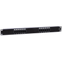 12 port patch panel cat.5e, LY-PP5-02