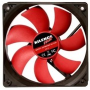 120mm Case Fan - XILENCE XPF120.R.PWM Fan, 120x120x25mm, 1500rpm, <21dBa, 57.9CFM, hydro bearing, 4Pin with PWM,  Black/Red
