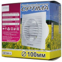 OPTIMA 4-02 Вентилятор вытяжной с шнурком д.100 Эра OPTIMA 4-02