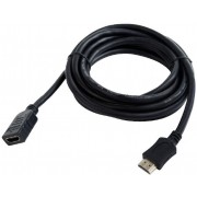 Cable HDMI male to HDMI female 0.5m  Cablexpert  male-female, V1.4, Black, CC-HDMI4X-0.5M-    http://cablexpert.com/item.aspx?id=9114