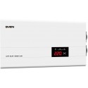 Stabilizer Voltage SVEN  SLIM AVR -2000 LCD, 1200W, Output sockets: 2 ? CEE 7/4-   http://www.sven.fi/ru/catalog/stabilizer/avr_slim_2000.htm