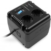Stabilizer Voltage SVEN  VR-L1500  max.500W, Output sockets: 2 ? CEE 7/4-   http://www.sven.fi/ru/catalog/stabilizer/vr-l1500.htm