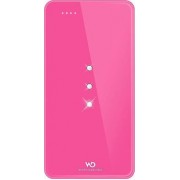 White Diamond Crystal Battery Large, 3000mAh for All devices, Pink