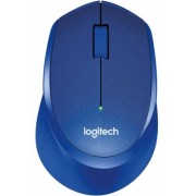 Мышь Logitech M330 Silent Plus WIreless Blue