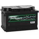 Acumulator GIGAWATT 100AH 720A(EN) клемы 0 (313x175x205) T3 032