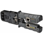 Crimping tool with tester, RJ45, RJ11, RJ12, APC660001
