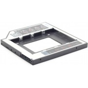 "Slim mounting frame for 2.5'' drive to 5.25'' bay, for drive up to  9.5 mm, Gembird, MF-95-01
-  
  http://cablexpert.com/item.aspx?id=8528"