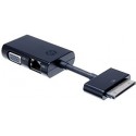  HP Dock Connector to Ethernet/VGA Adapter  G1/G2/G3  (762738-002)