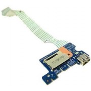  BOARD USB & CARD READER - HP 15-AC / 15-AF / 250 G4   (455MW032L01), W/cable, Genuine