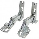  HINGES -  ASUS X553 X553M X553MA,   SLIM, Left & Right Hinge, Genuine  (Balamale)
