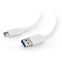 "Cable  Type-C / USB3.0, AM/CM, 1.8 m, Cablexpert, White, CCP-USB3-AMCM-6-W
-  
  http://gembird.nl/item.aspx?id=9748"