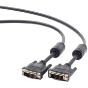 "Cable DVI M to DVI M,  3.0m, Cablexpert DVI-D Dual link with ferrite, CC-DVI2-BK-10
-  
  http://gembird.nl/item.aspx?id=8157"