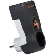 "Surge  Protector Tuncmatik SurgePro 1 Outlet 525 joules, black color
http://www.tuncmatik.com/ru/product/overview/powersurge-1.html"