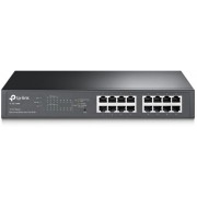 "16-port Gigabit Smart PoE+ Switch, TP-LINK ""TL-SG1016PE""
16 10/100/1000Mbps RJ45 ports
Equipped with 8 PoE+ supported ports to transfer data and power over a single cable
With a total PoE power budget of 110W, up to 30W per port
Works with IEEE 802