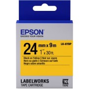 C53S656005 Tape Epson LK6YBP Pastel Blk/Yell 24/9