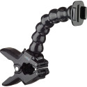GoPro Jaws: Flex Clamp -attach your camera directly to the clamp for low-profile mounting, or use the optional neck to achieve a wider range of camera-angle adjustability, compatible with all GoPro cameras.