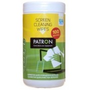 "Cleaning wipes for screens  PATRON ""F3-027"",  Tube 100 pcs.
-  
  https://patronservice.ua/salfetki-dlya-ekranov-patron-66500-66500.html"