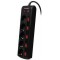 Surge Protector SVEN SF-05PL, 5 Sockets, 1.8m, Black