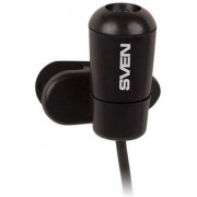 SVEN MK-170, Microphone, Clothing clip, 3.5mm jack, Black