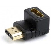 "Adapter HDMI  M to HDMI F 90 degrees, Cablexpert ""A-HDMI90-FML""
-  
 http://cablexpert.com/item.aspx?id=9753"