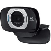 Logitech HD WebCam C615, Microphone(noise reduction), HD 720p  video calls & Full HD 1080p recording, up to 8 Megapixel images, Logitech Fluid Crystal™ Technology  with Autofocus,  fold-and-go design, fits laptops, LCD or CRT monitors, USB 2.0