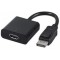 Adapter DP-HDMI - Gembird AB-DPM-HDMIF-002, DisplayPort male to HDMI femaile adapter cable, blister, Black